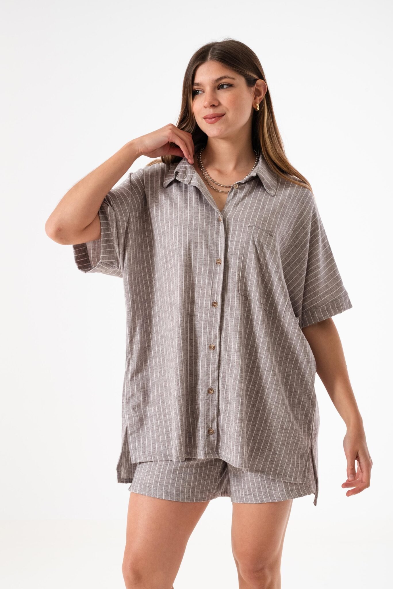 Camiseta Yubua Punto De Lino Rustico main image 0
